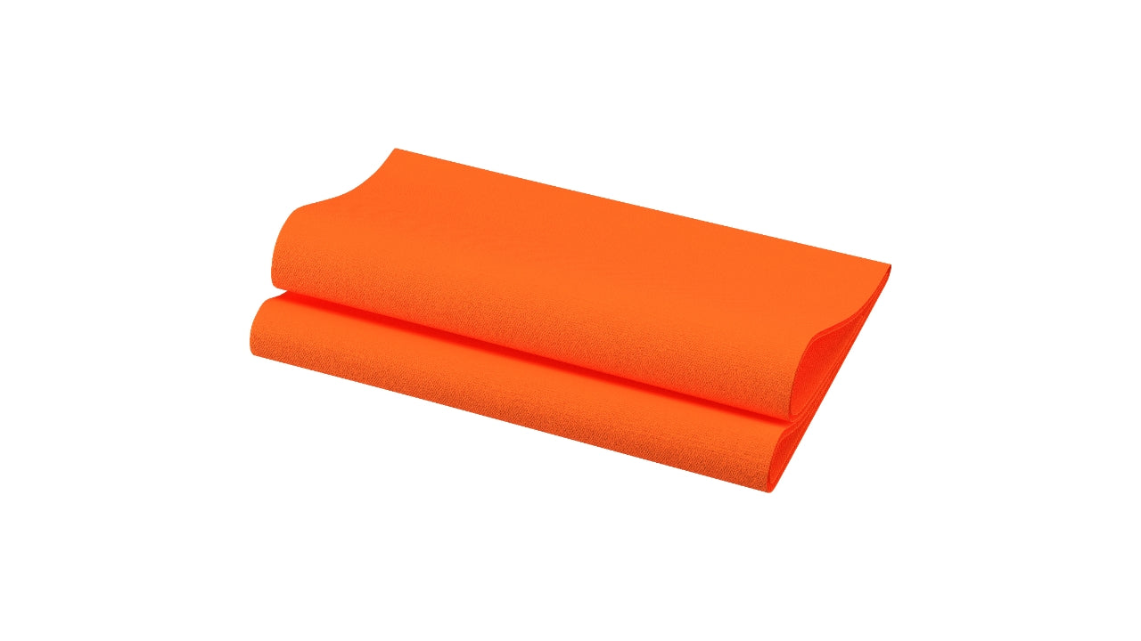 Serviet 40x40cm sun orange 60stk