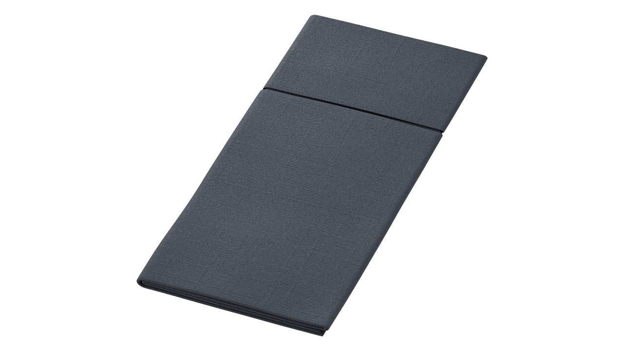 Serviet t/bestik 40x33cm sort 65stk