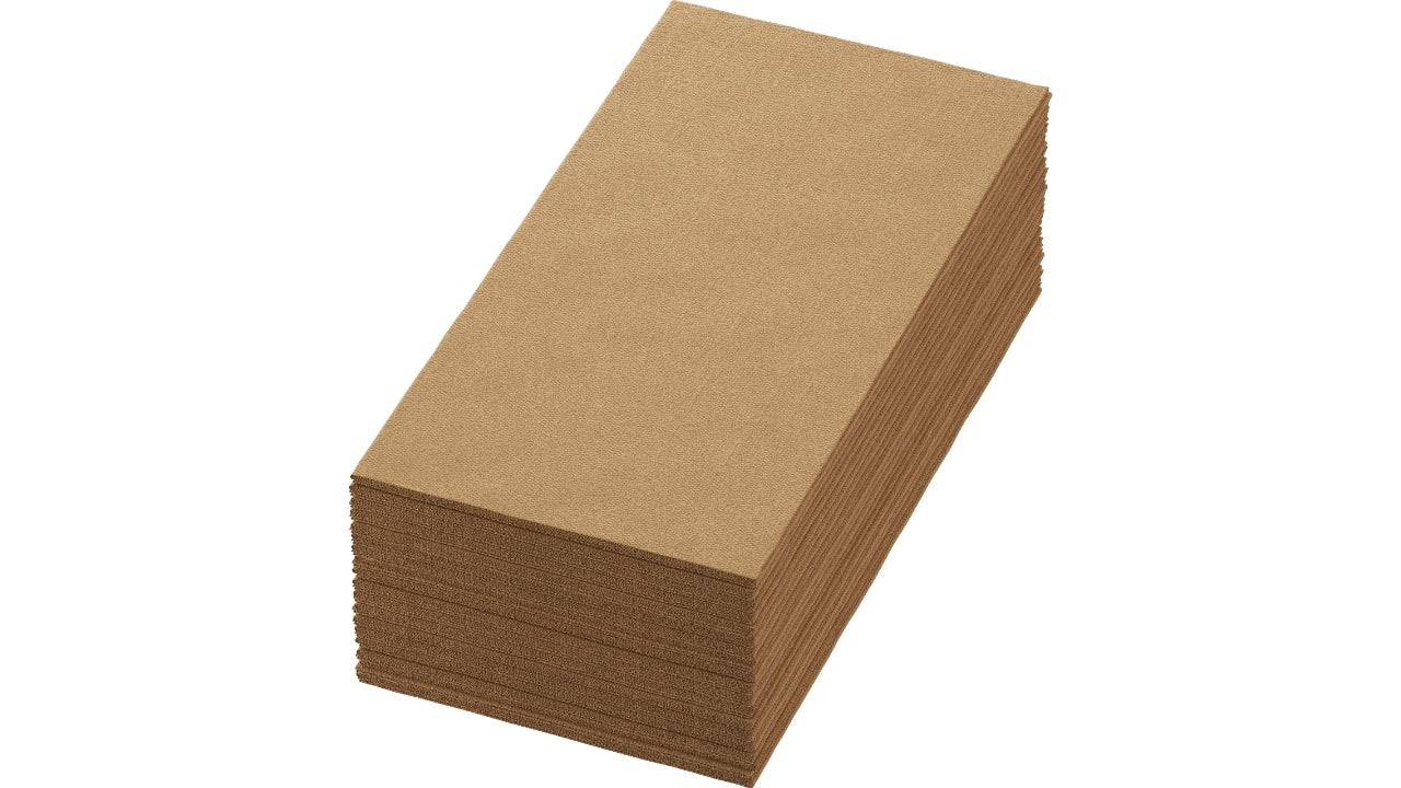 Serviet 40x40cm eco brun 60stk