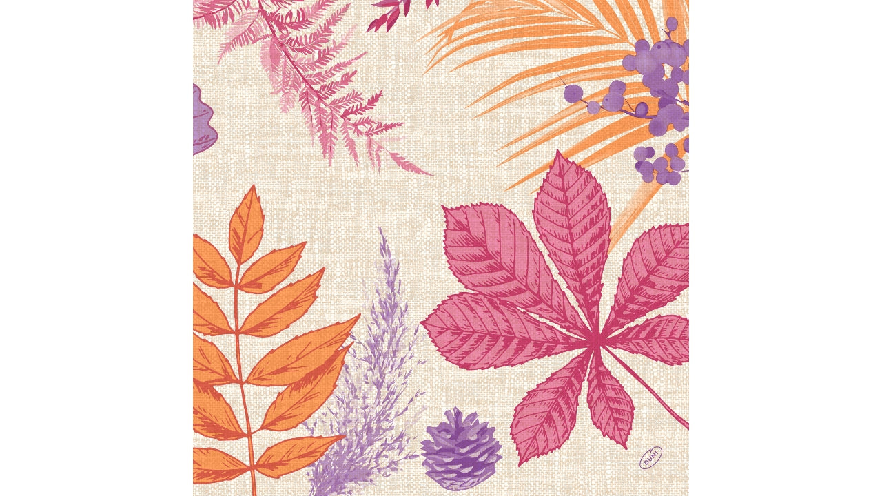Serviet 40x40cm  Bright Autumn 60stk