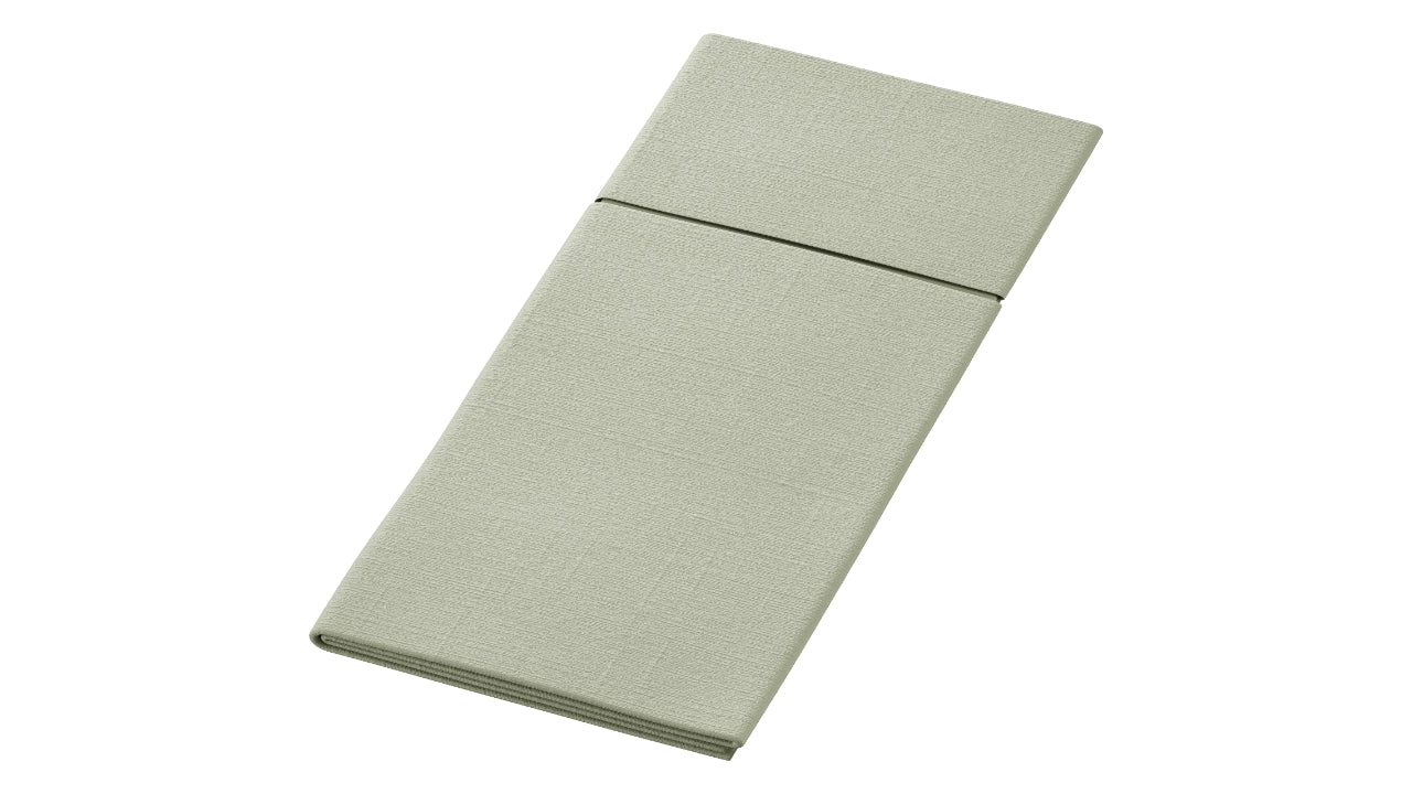 Servietlomme slim 40x33cm pistasie grøn