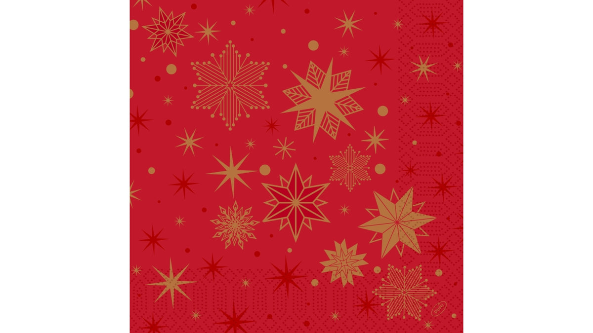 Serviet 40x40cm Stargazing red 250stk