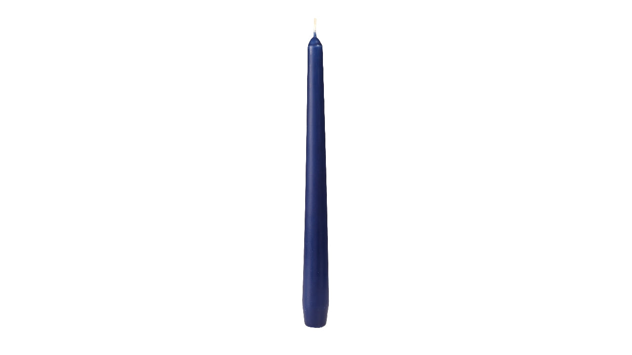 Antiklys 250x22mm mørkeblå 50stk