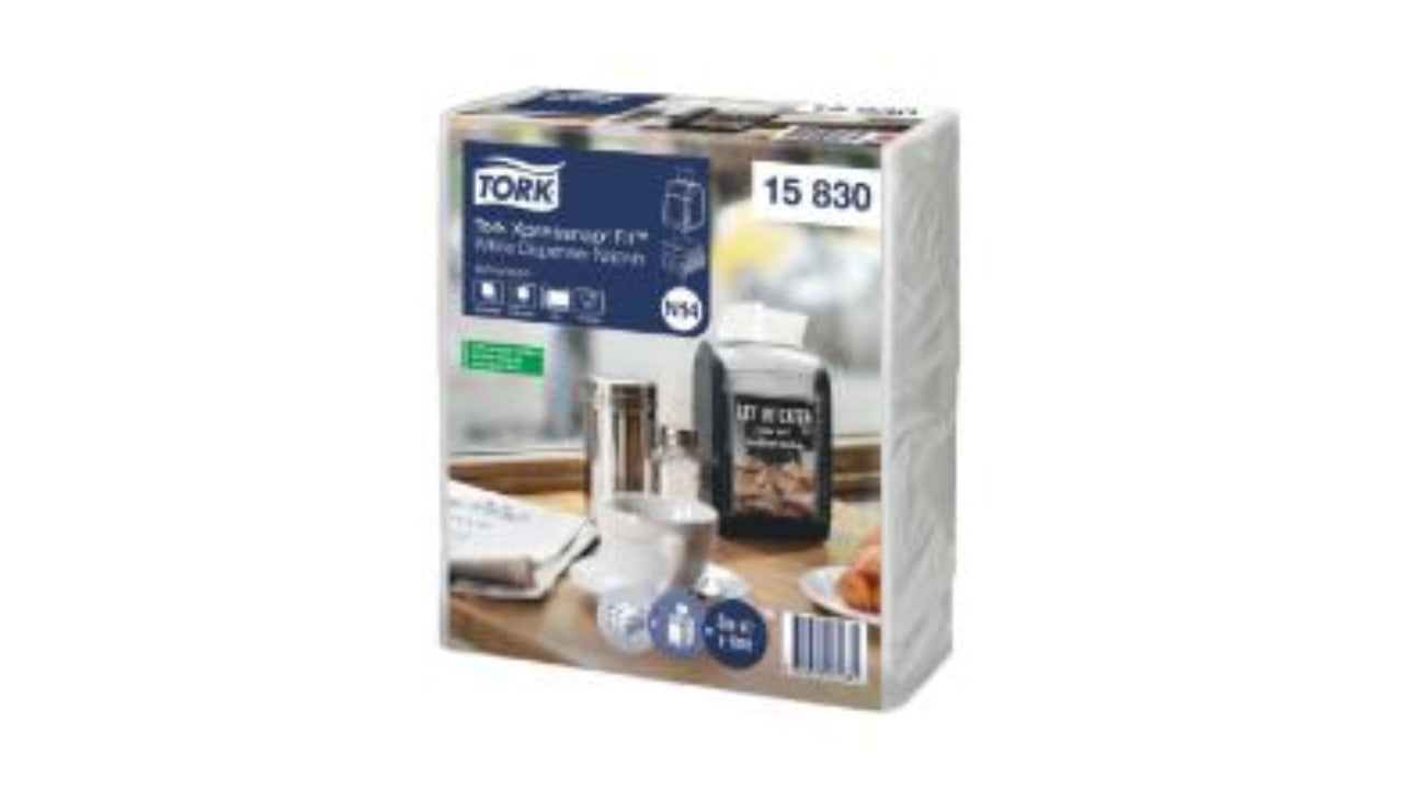 Serviet Tork Advanced N14 hvid 120stk
