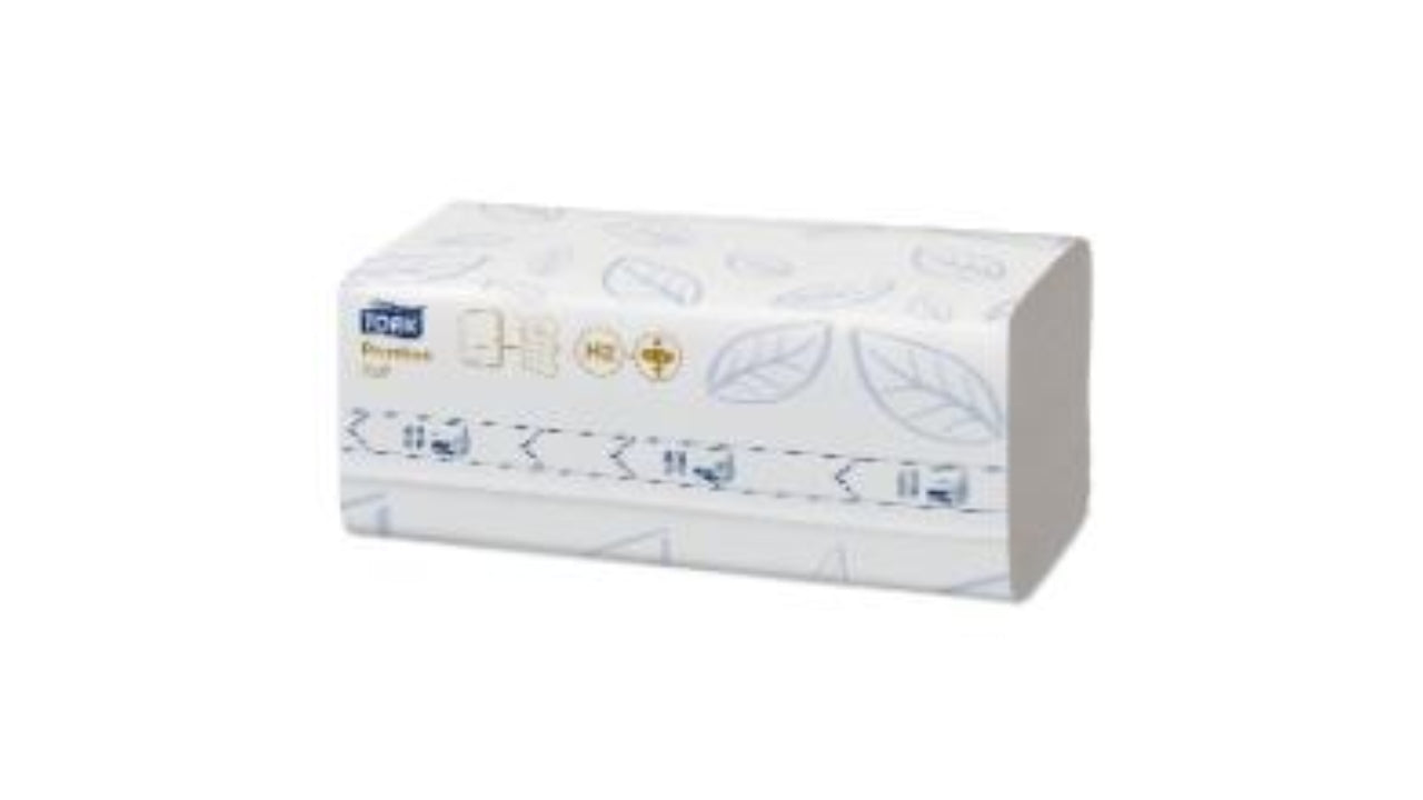 Håndklædeark Tork Premium H2 M-Fold 170s