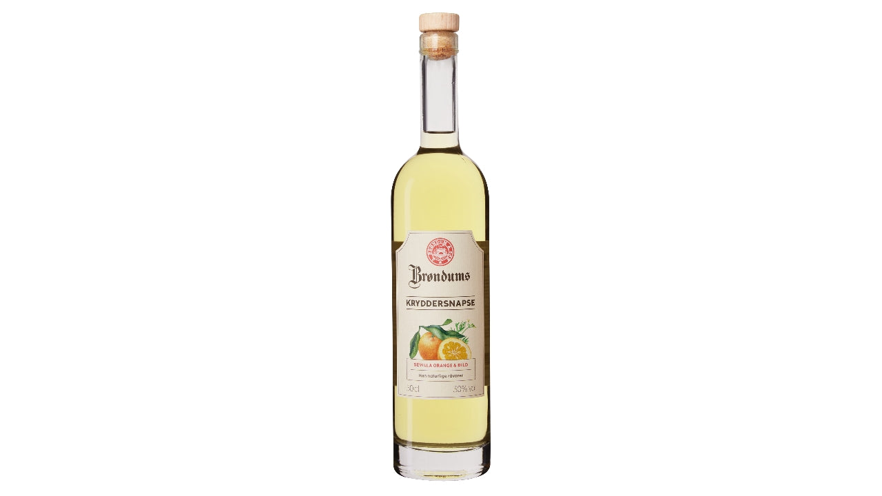 Brøndums orange/dild 30% 50cl