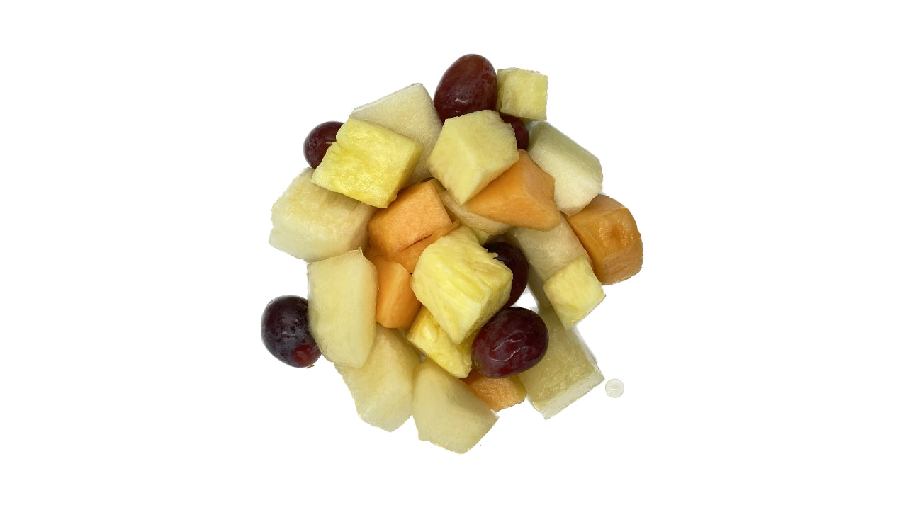 Frugtsalat i lage melon/drue/anana 3,5kg