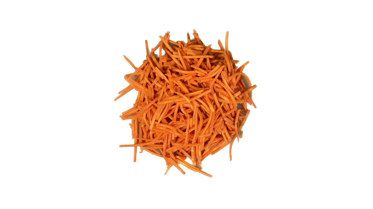 Gulerødder strimler råmarineret 1,1kg
