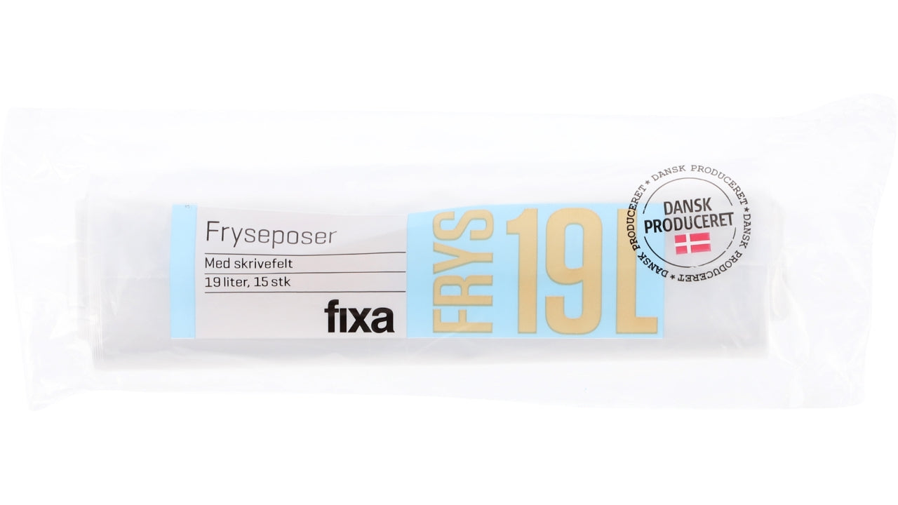 Frysepose 19L 15stk