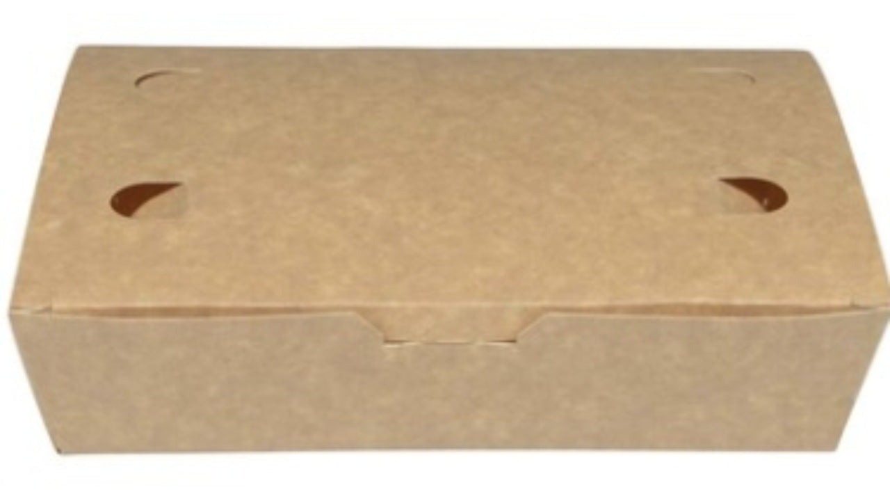 Pølseæske m/låg 15,3x8,6x5cm 50stk