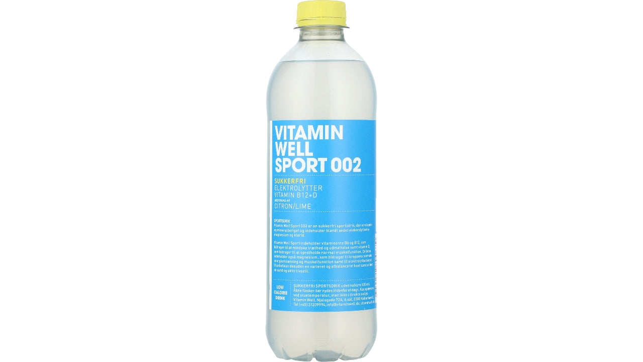 Vitamin Well Sport 002 sukkerfri 50cl