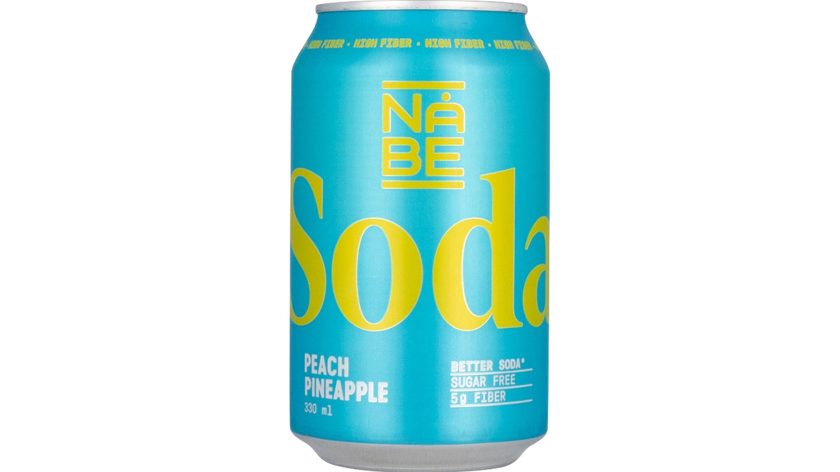 NÅBE soda peach pinapple 12x33cl