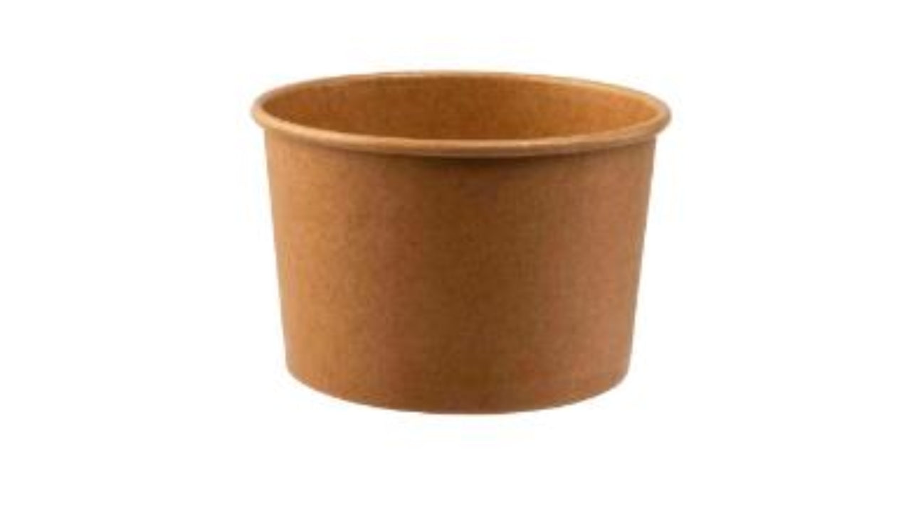 Papbæger Soup-To-Go rund 50stk 25cl 8oz