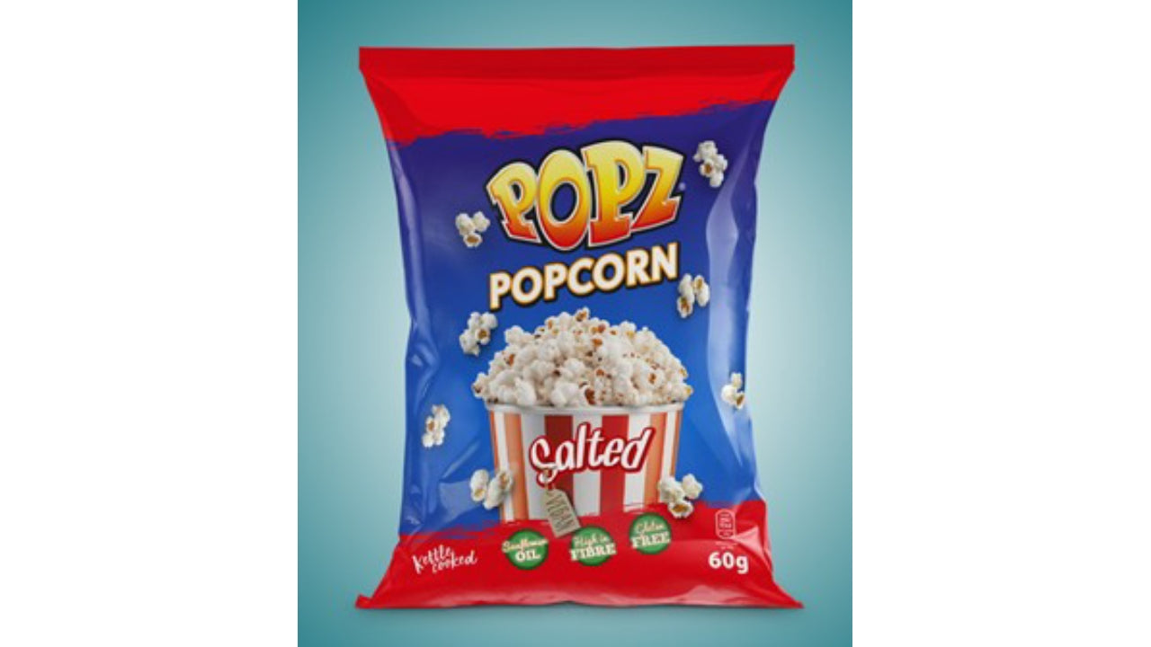 Saltet popcorn 65g