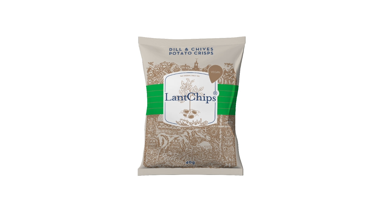 Lantchips Dild & Purløg 40g