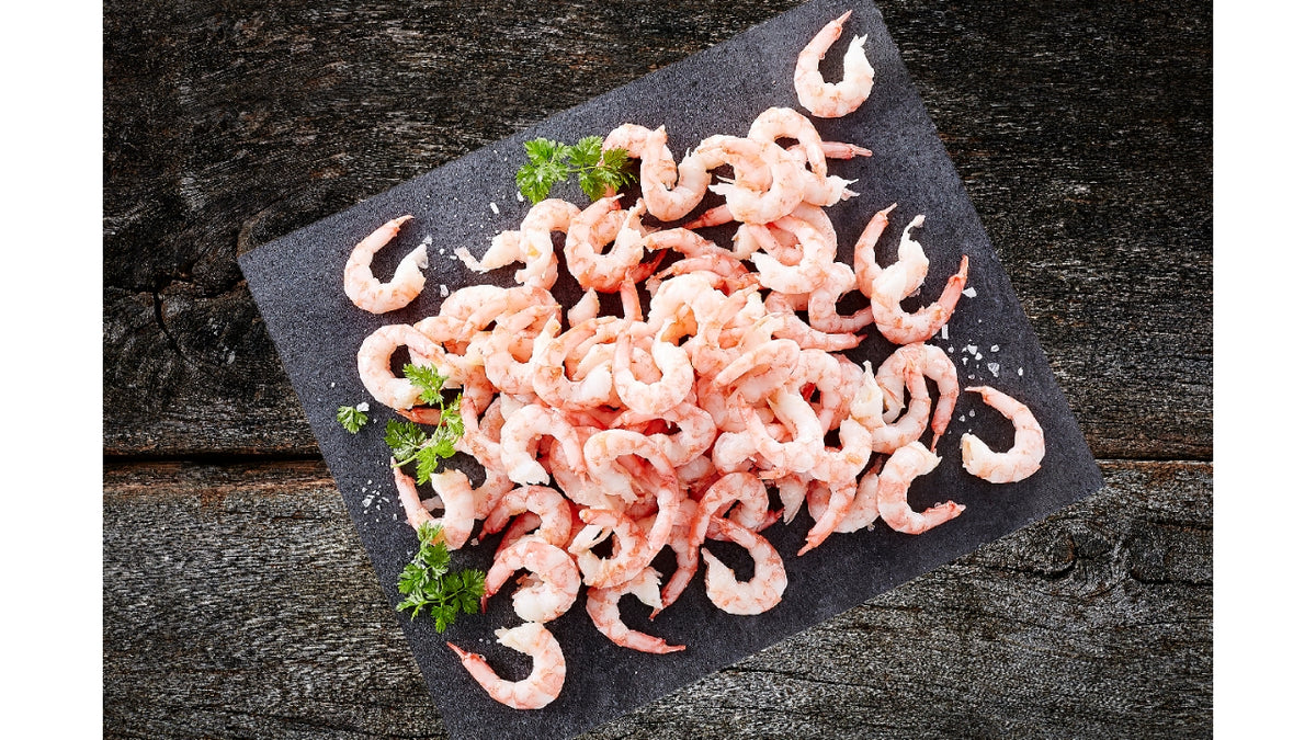 Håndpillede rejer i lage 900/500g MSC