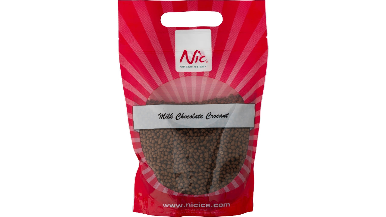 Mælkechokolade med krokant 1kg
