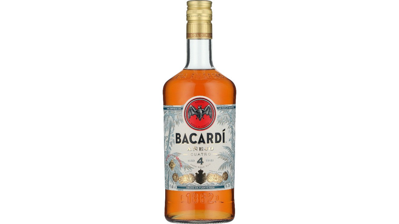 Bacardi anejo cuatro 4år 40% 70cl