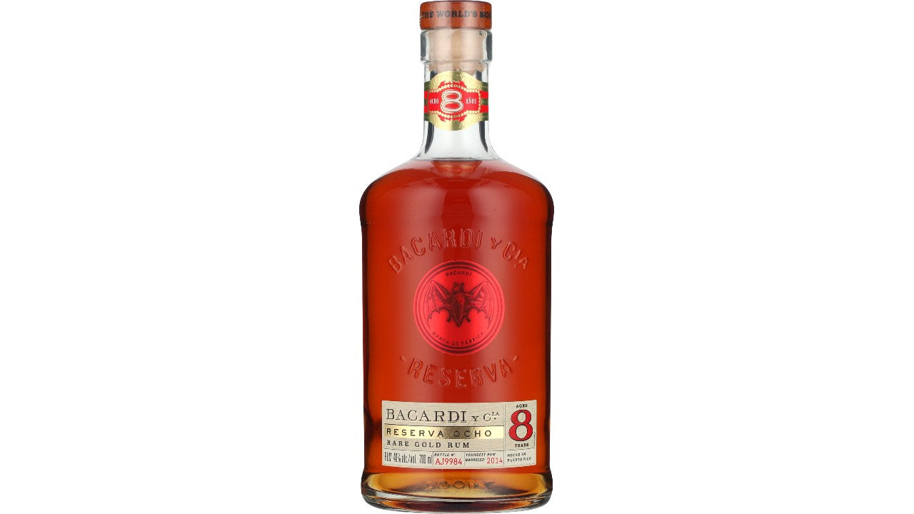 Bacardi rom reserva ocho 8 år 70cl
