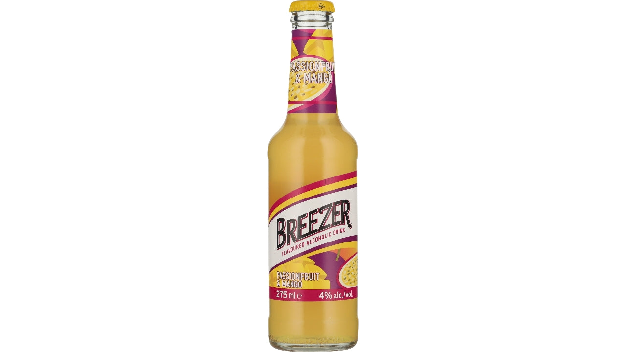 Breezer passion/mango 4% 27,5cl