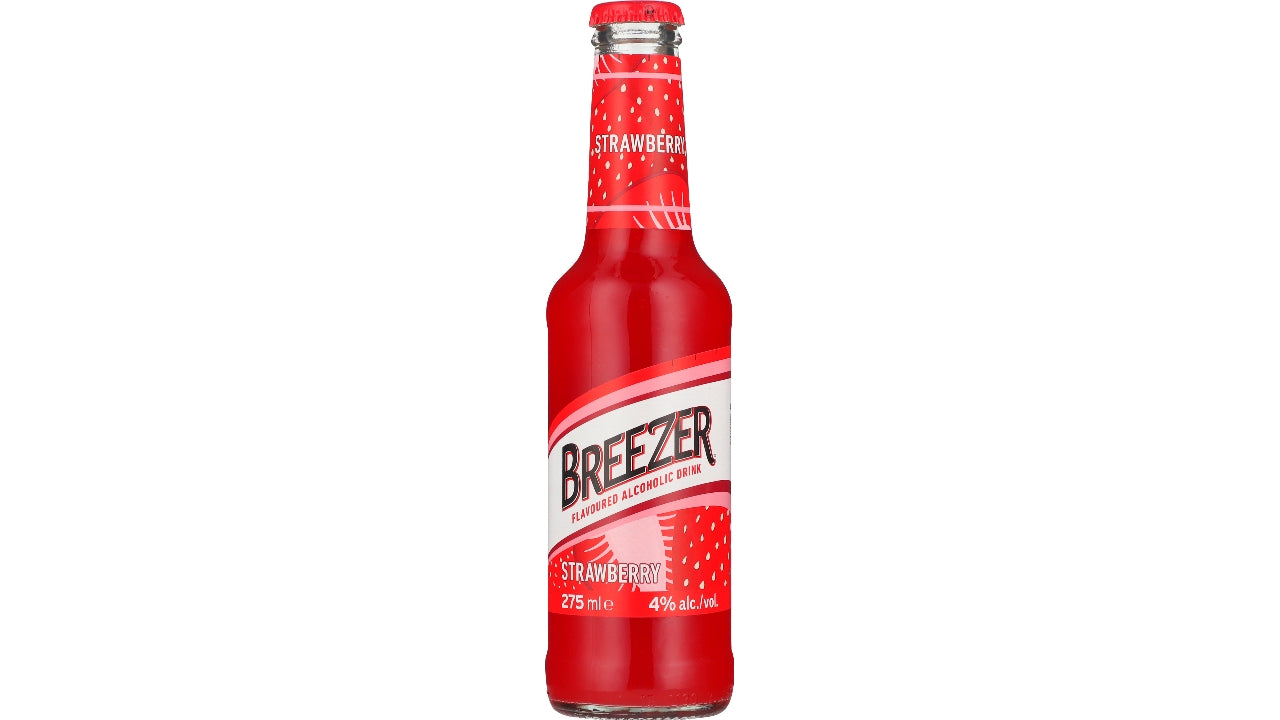 Breezer strawberry 4% 27,5cl