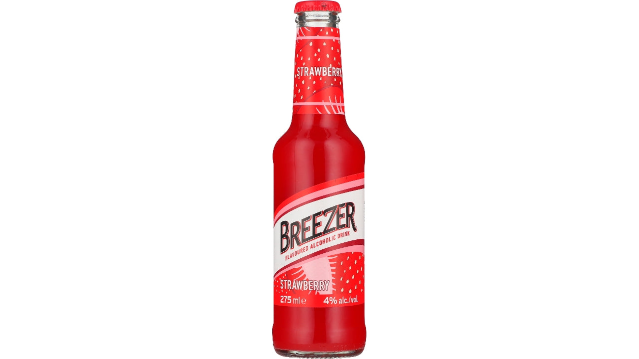 Breezer strawberry 4% 27,5cl