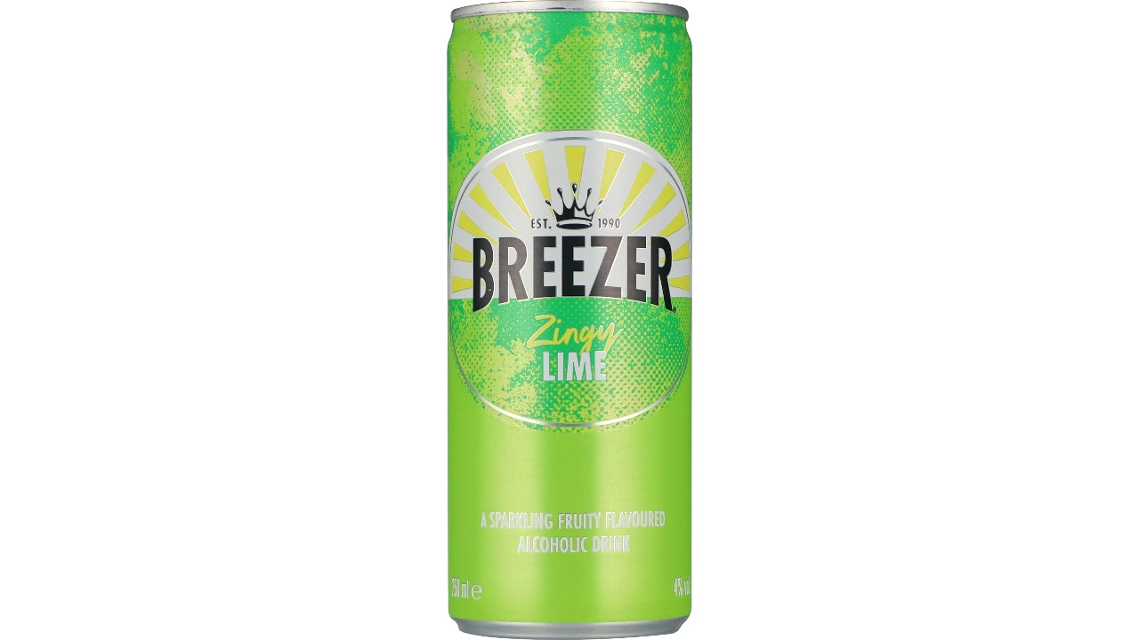 Breezer lime 4% ds 25cl