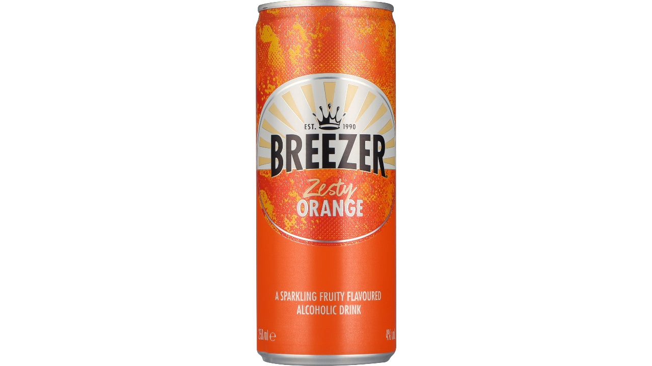 Breezer orange ds 4% 25cl