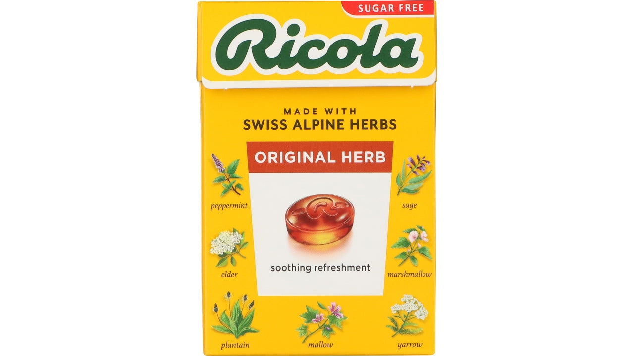 Ricola original SF stevia 50g