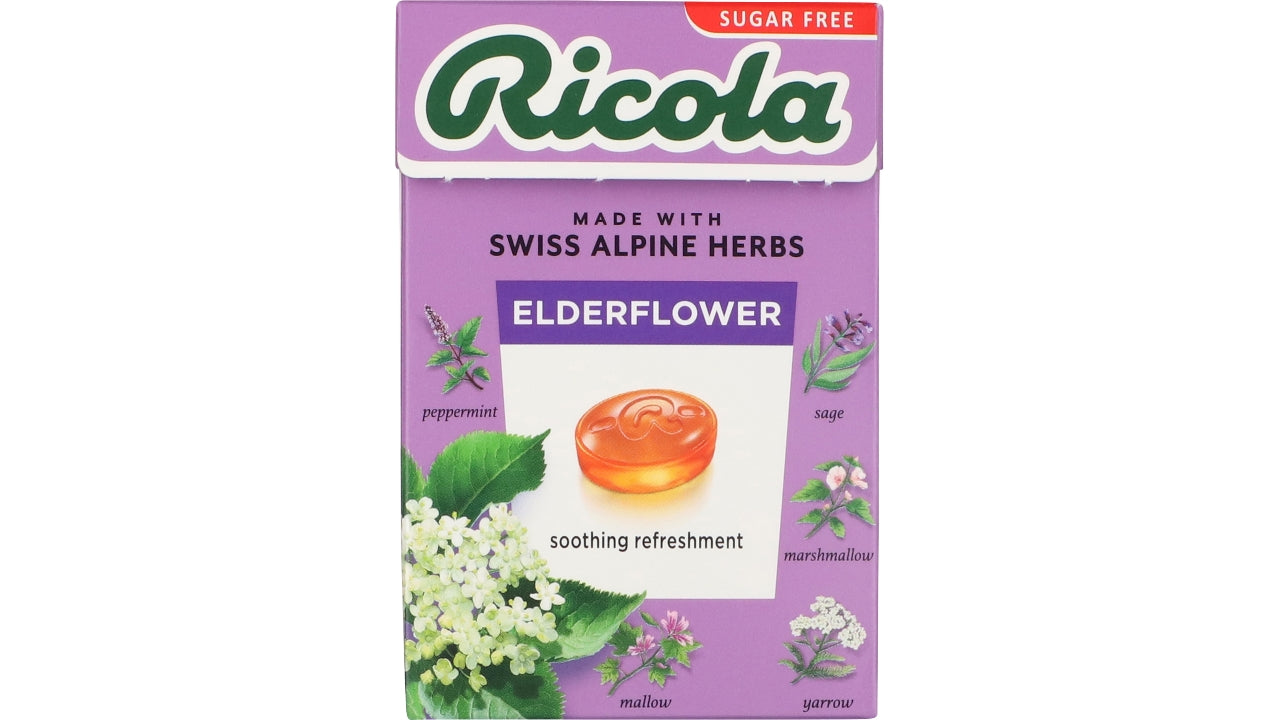 Ricola hyldeblomst SF 50g