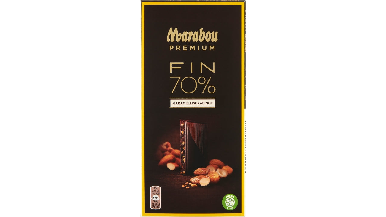 Marabou premium caramelized nut 100g