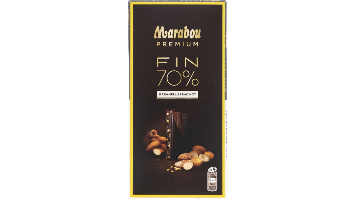 Marabou premium caramelized nut 100g