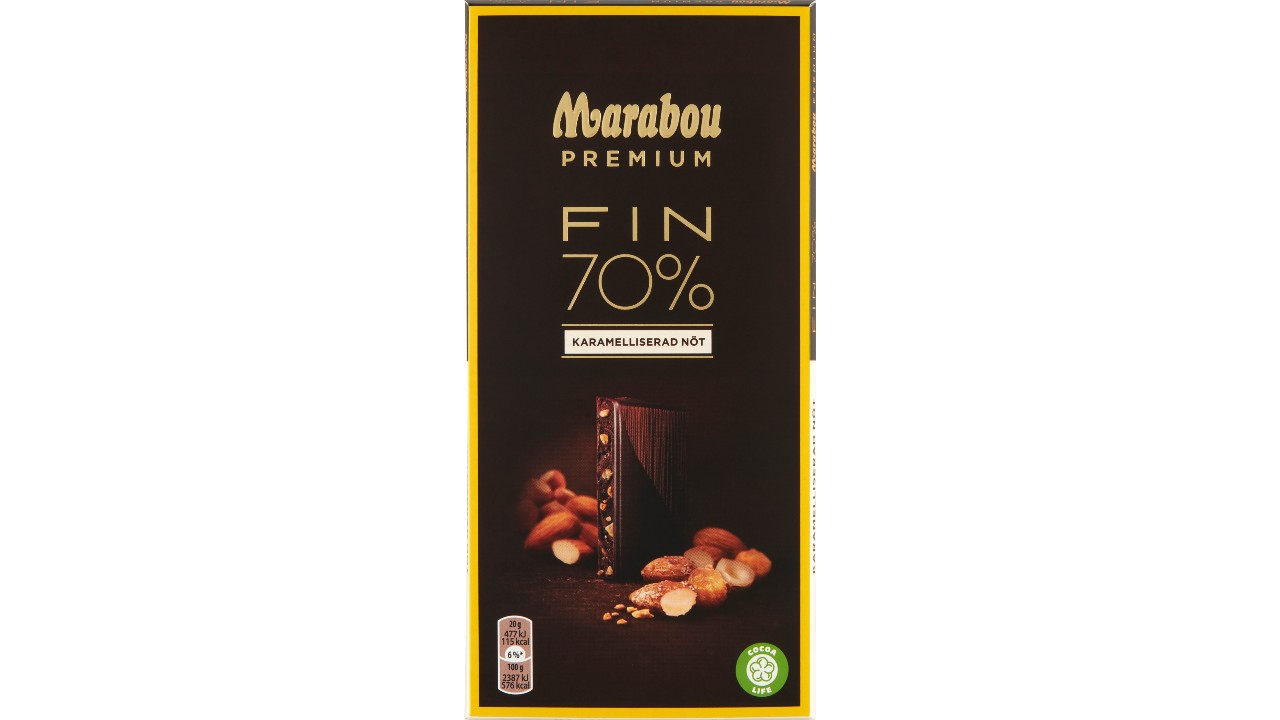 Marabou premium caramelized nut 100g