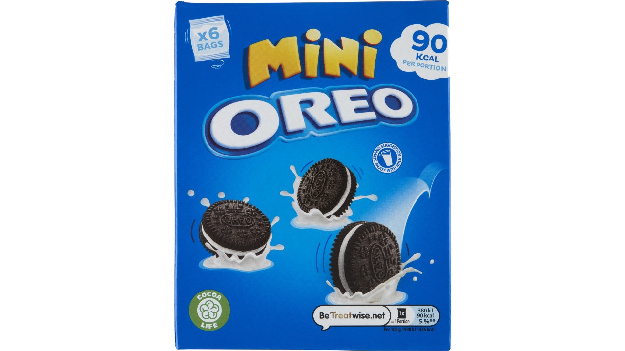 Oreo cookies mini snack 114g