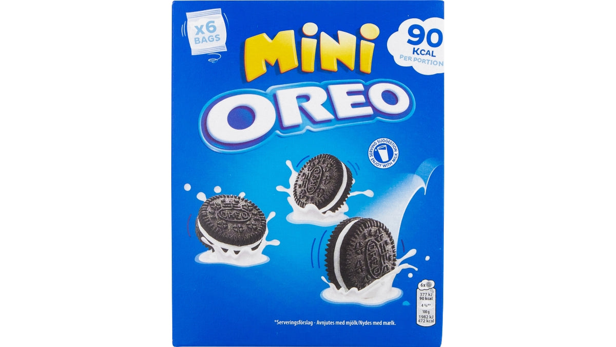 Oreo cookies mini snack 114g