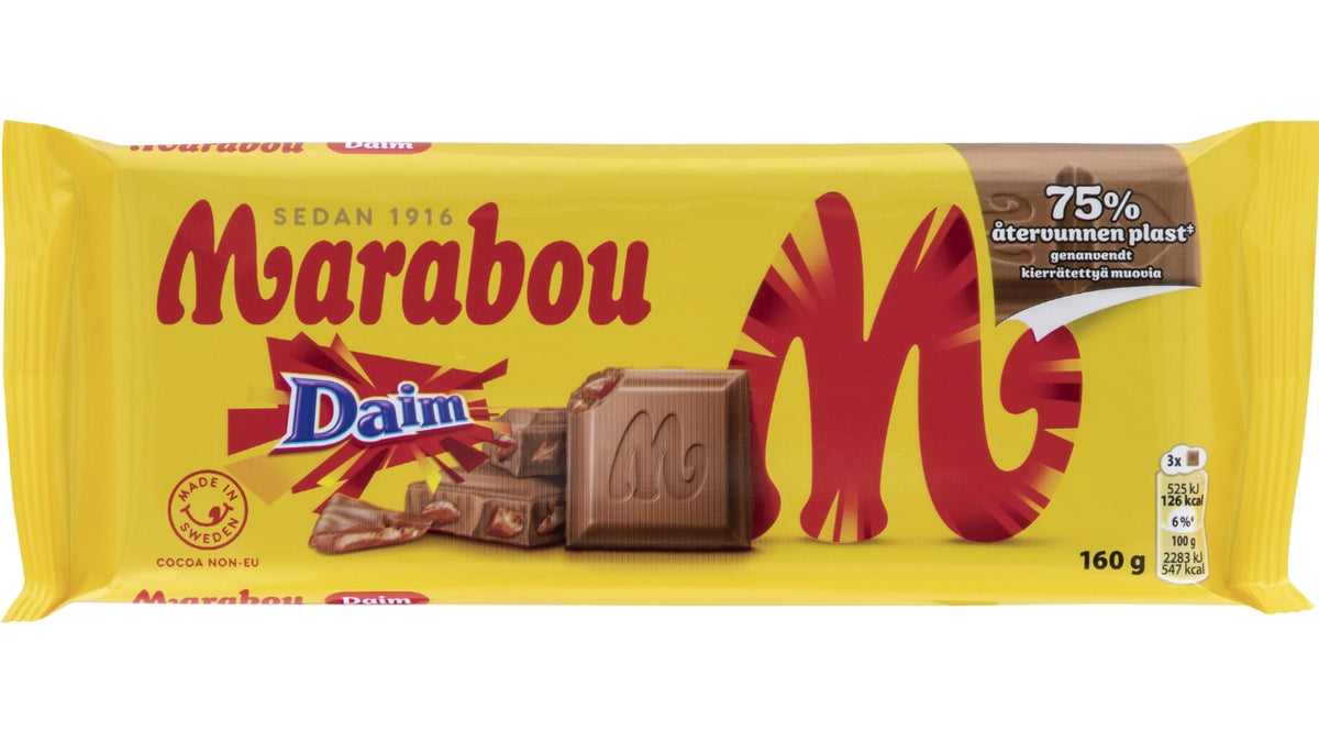 Marabou daim 160g