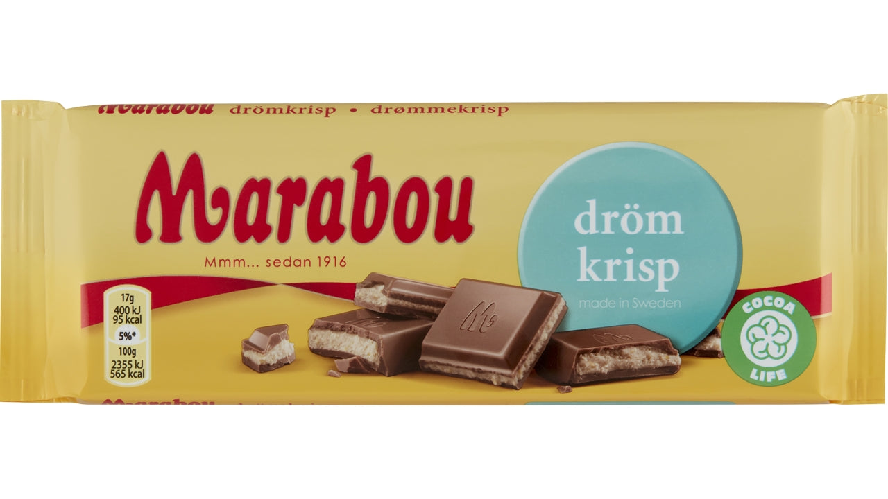 Marabou drøm krisp 100g