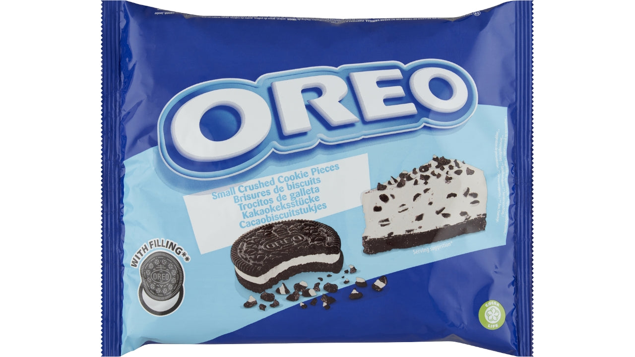 Oreo vanilla crushed piece 400g