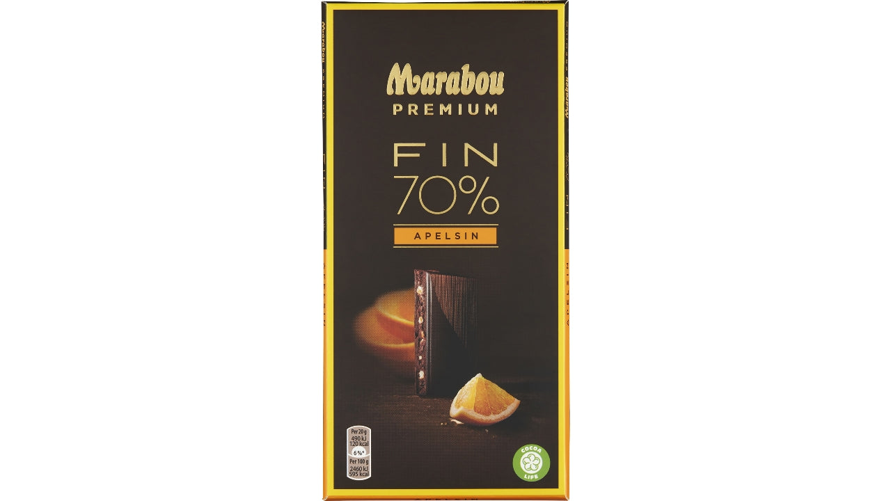 Premium cocoa Orange 100g