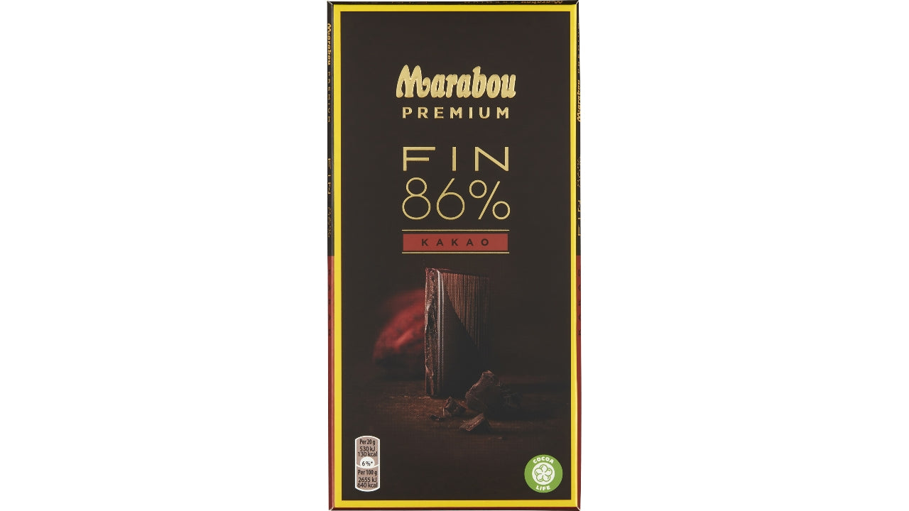 Marabou premium dark 86% 100g