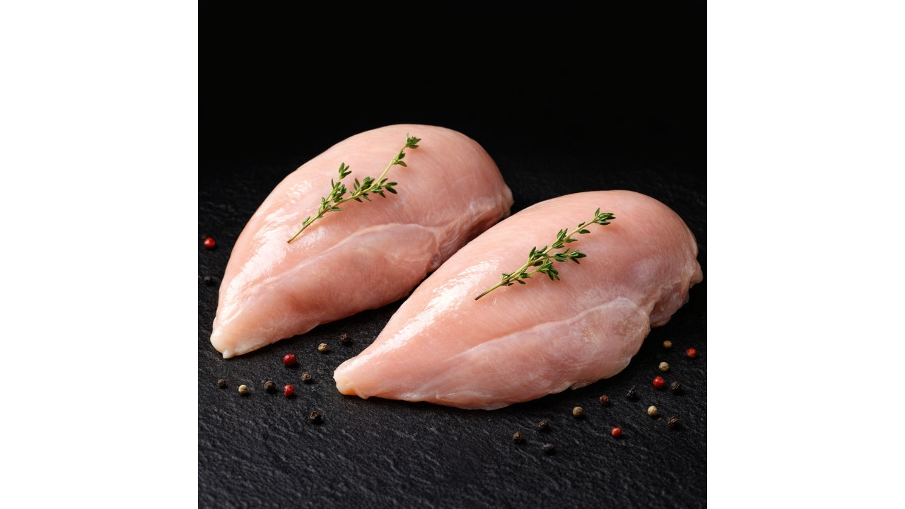 Kyllingebrystfilet rå blok 2kg