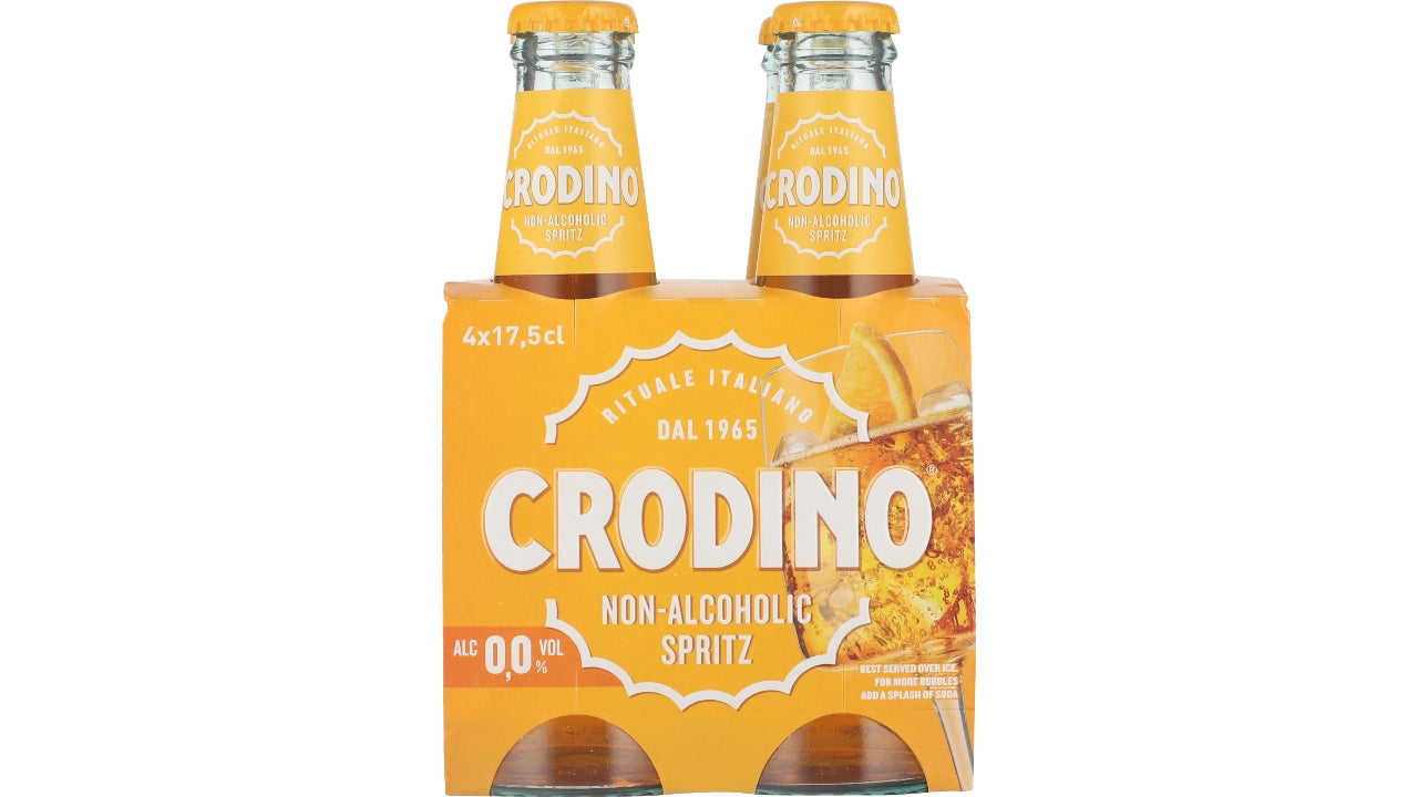 Crodino spritz 0% alkoholfri 4x17,5cl