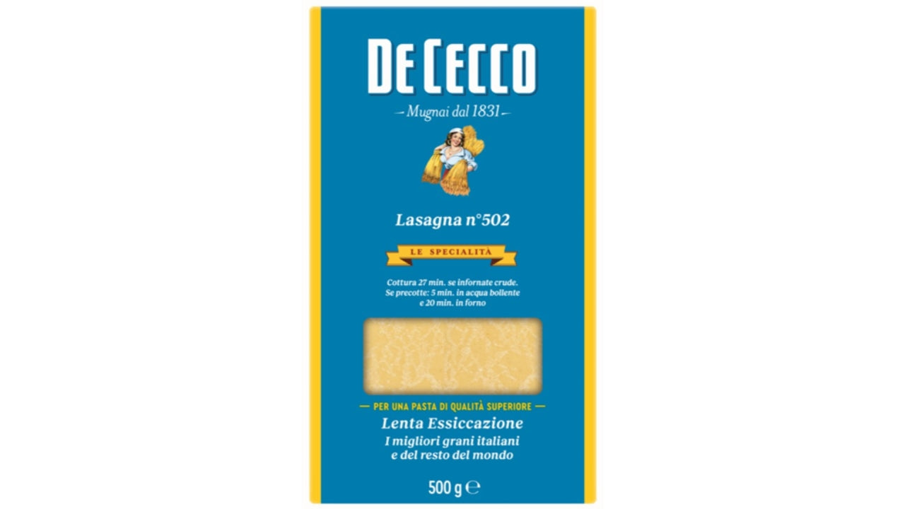 Lasagneplader n°502 500g