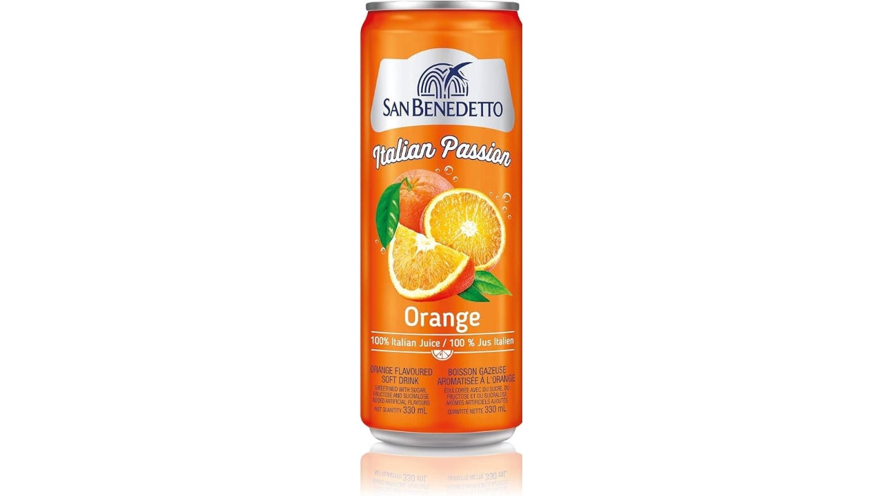 San Benedetto Soda orange 24x33cl