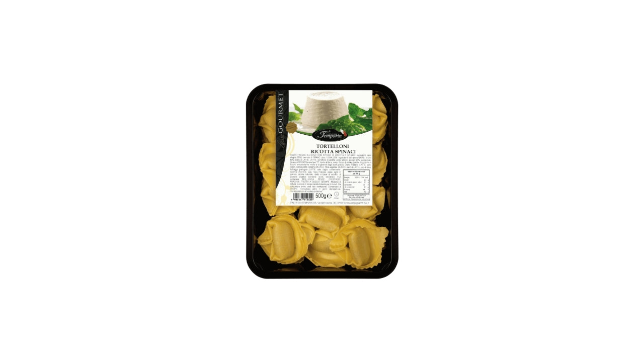 Tortelloni m/ricotta og spinat 500g