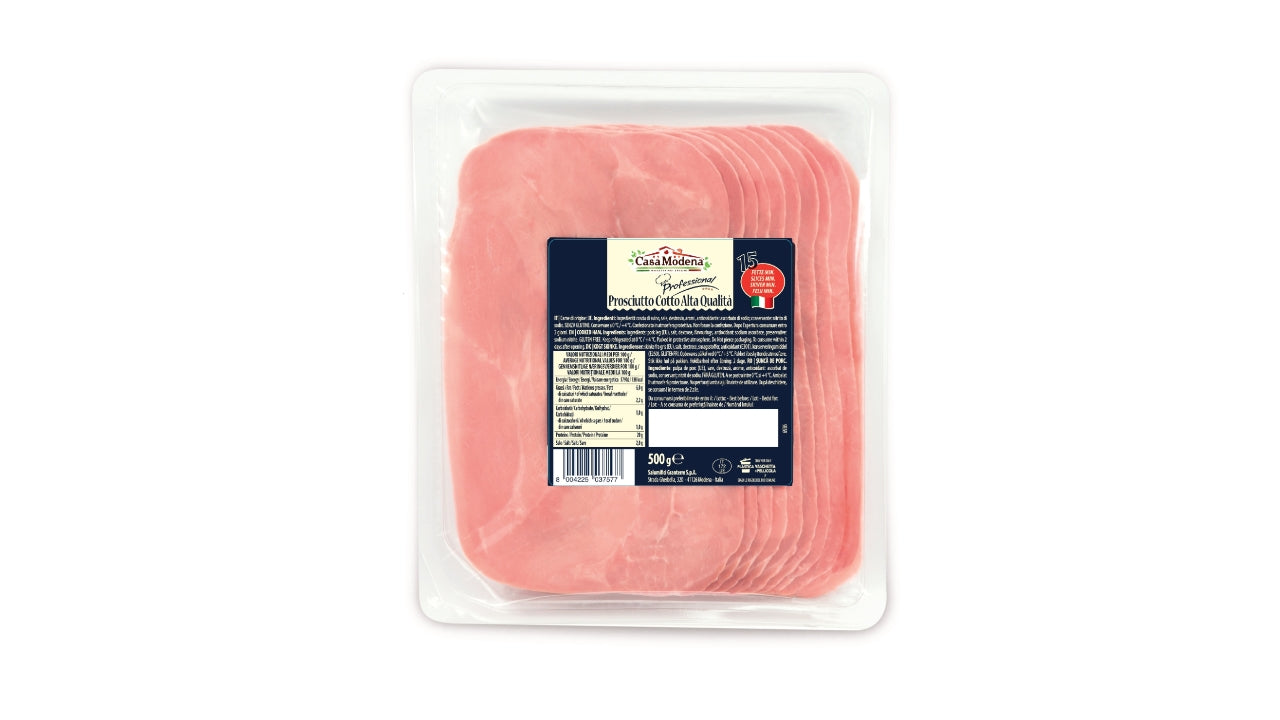 Prosciutto cotto i skiver 500g