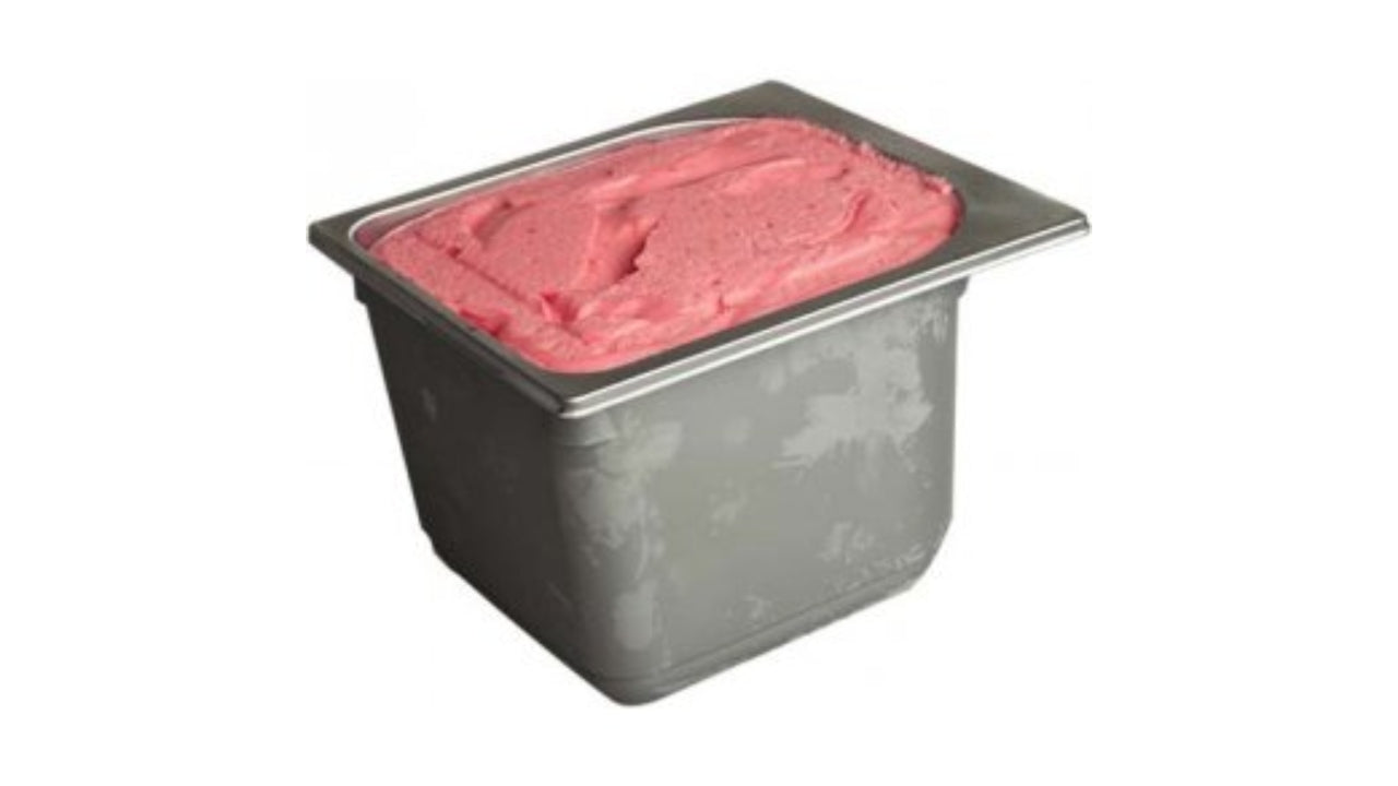 Italiensk sorbet is hindbær 2500ml