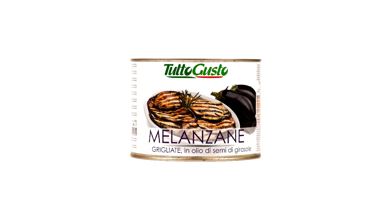 Grillede auberginer i olie 1,3kg