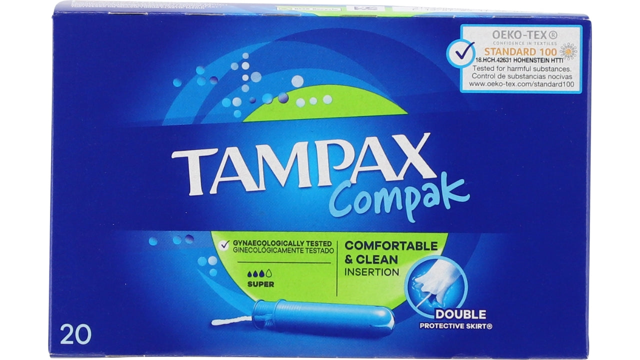 Tampax compak super 20stk