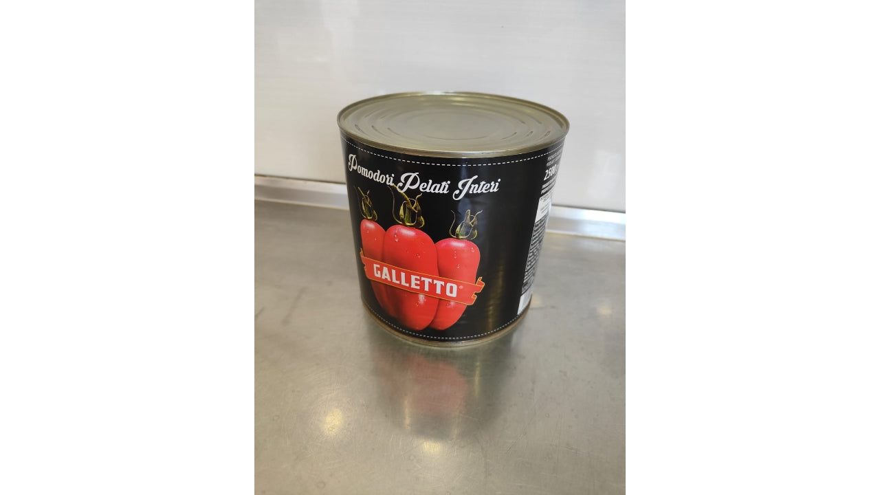 Tomater flåede 2,5kg/1,5kg